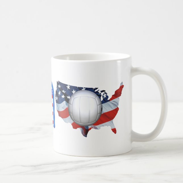 Mug Volleyball SUPÉRIEUR aux Etats-Unis (Droite)