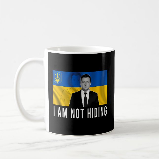 Mug Volodymyr Zelensky Je Ne Cacherai Pas Le Soutien À (Gauche)