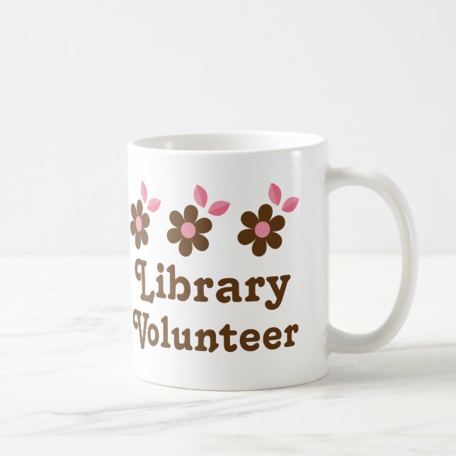 Mug Volontaire de bibliothèque (Droite)