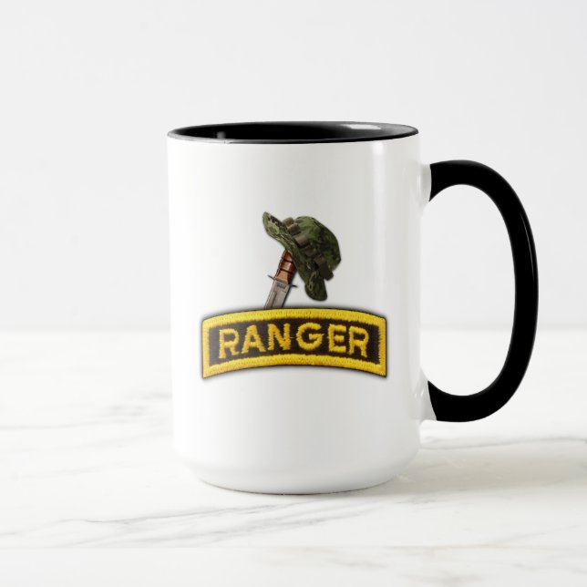 Mug Vols d'anciens combattants Rangers aéroportés LRRP (Droite)