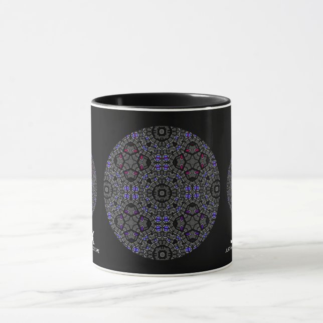 Mug Volume treize kaléidoscope art quinze (Centre)