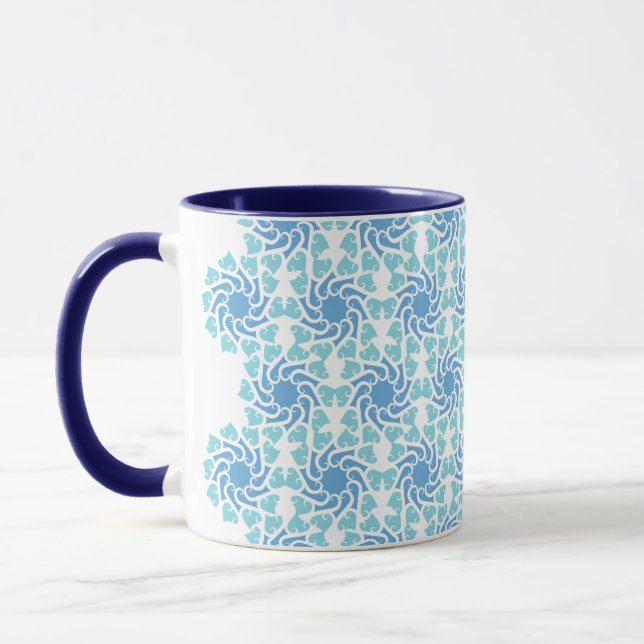 Mug Vórtice Azul (Gauche)