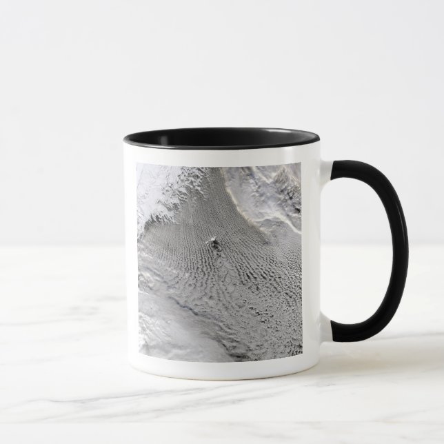 Mug Vortices nuageuses au large de l'île Jan Mayen (Droite)