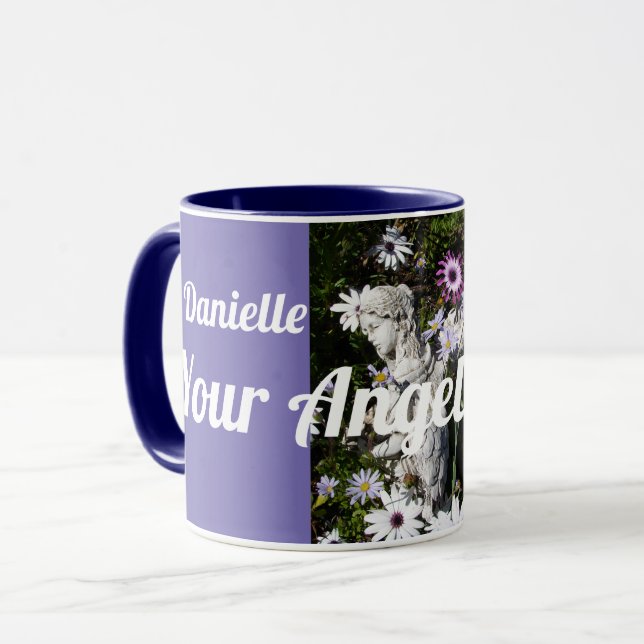 Mug Vos anges sont toujours avec vous Floral Angel (Devant gauche)