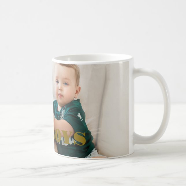 Mug Vos animaux avec photo bébé (Droite)