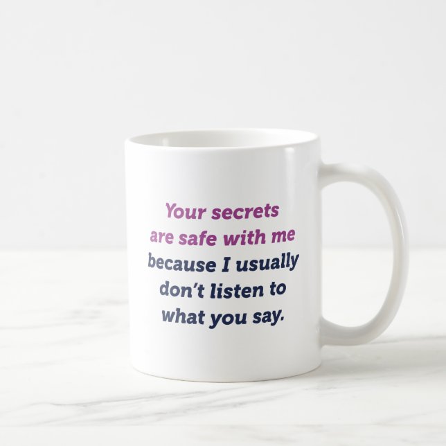 Mug Vos Secrets (Droite)