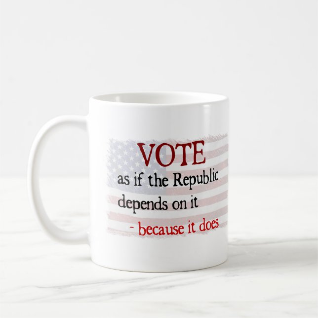 Mug Vote (Gauche)