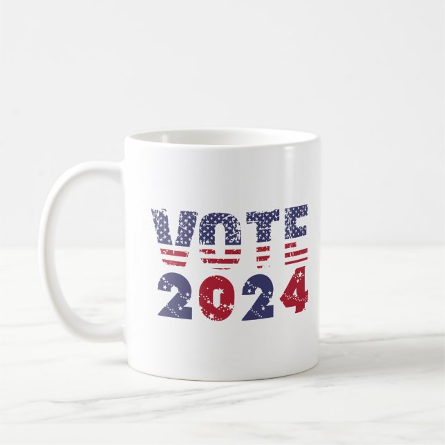Mug Vote 2024 Unisex (Gauche)