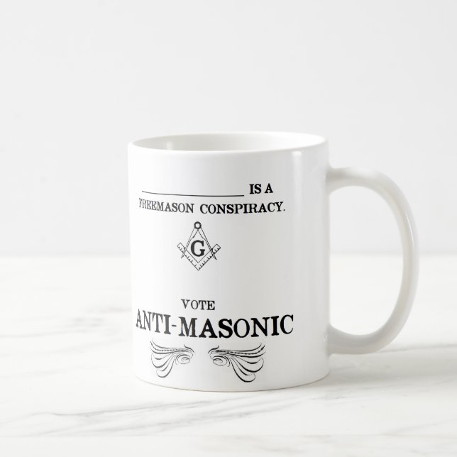 Mug Vote Anti-Maçonnique (Droite)