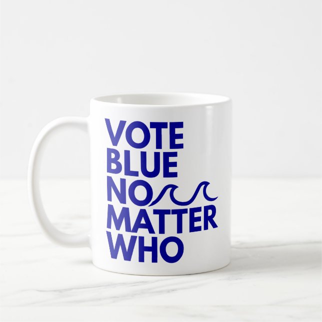 Mug Vote Bleu Peu Importe Qui (Gauche)