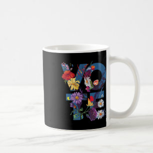 Mug Vote Blue Floral Flower Democrat Kamala 2024
