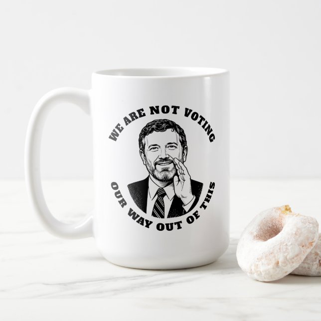 Mug Vote de Thomas Massie  (Avec donut)