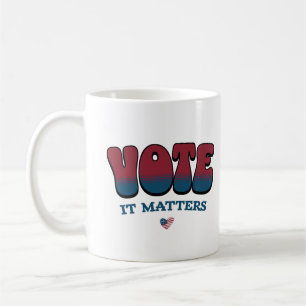 Mug Vote important Élections présidentielles 2024 Vote