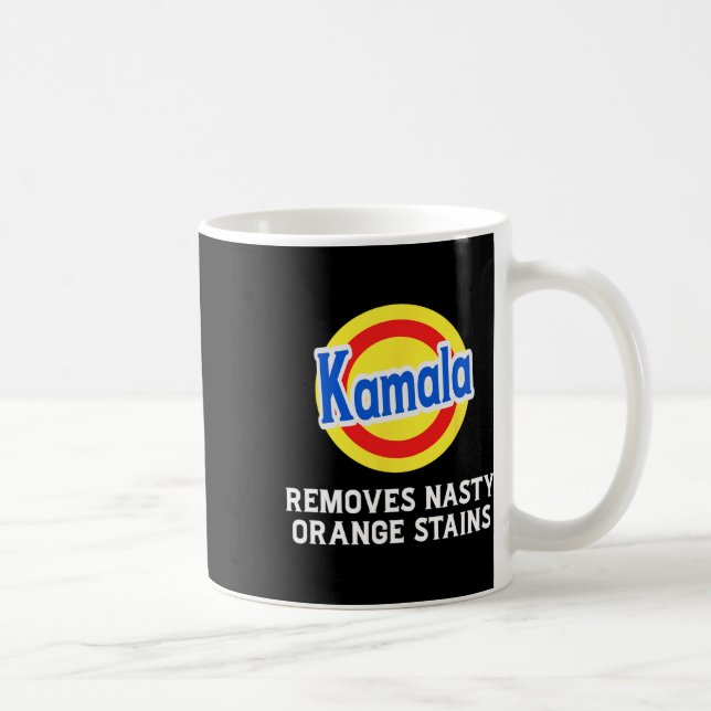 Mug Vote Kamala Supprime Le Nasty Orange Stains Deterg (Droite)