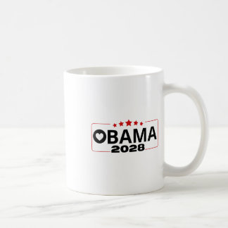 Mug Vote Obama 2028 Retro Obama Président 2028 Obama 2