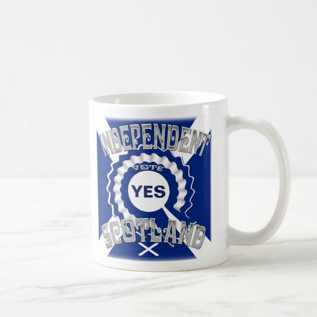 Mug Vote pour l'indépendance écossaise OUI (Droite)