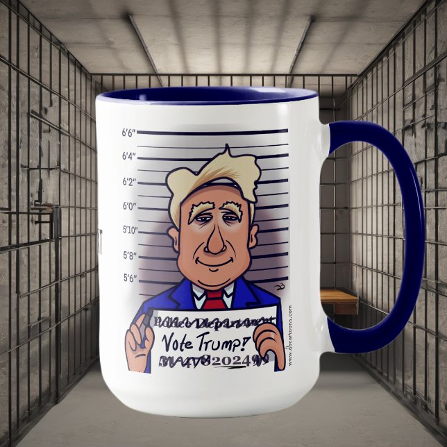 Mug Voter Trump dans une grande confusion (Créateur téléchargé)