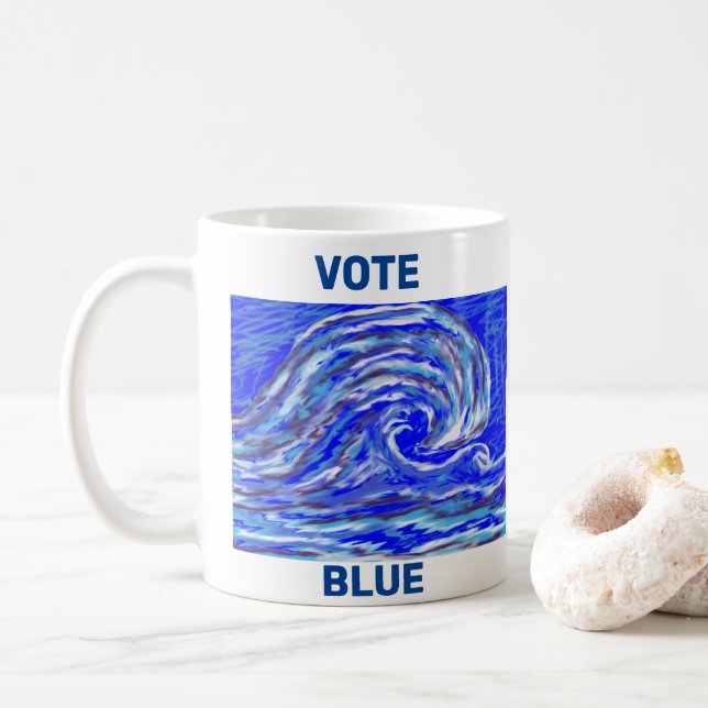 Mug Votez Bleu ! (Avec donut)