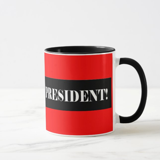 Mug Votez non pour le président (Droite)
