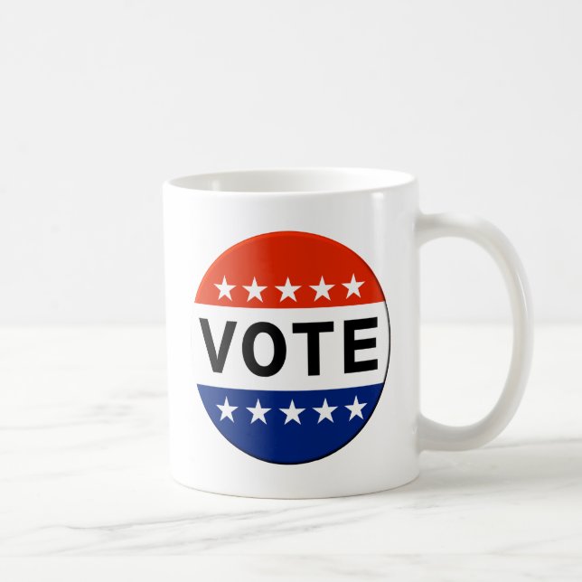 Mug Votez pour l'élection de mi-mandat 2026 (Droite)