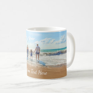 Mug Votre cadeau de boîte de café photo avec nom de te