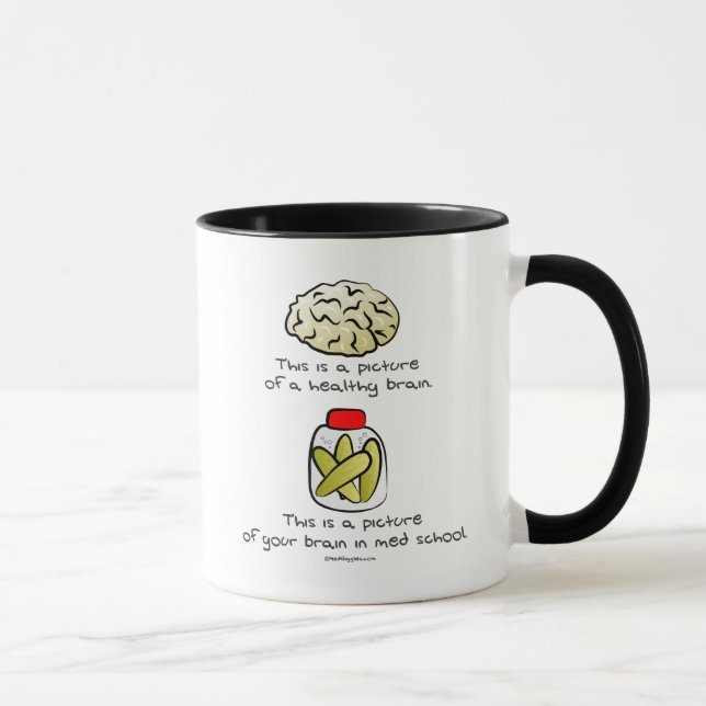 Mug Votre cerveau à l'école de Med (Droite)