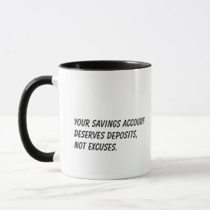 Mug Votre compte d'épargne mérite des dépôts- Bailleur