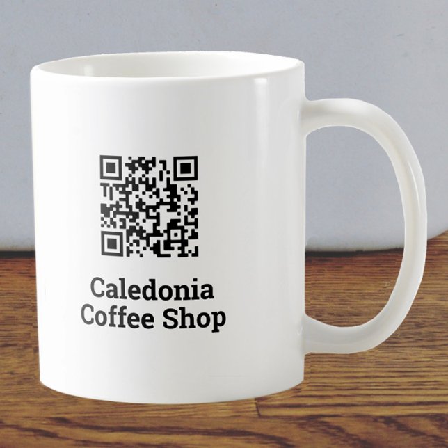 Mug Votre conception de code QR (Créateur téléchargé)