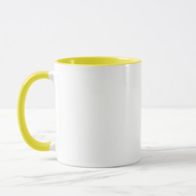 Mug Votre conception ici ! Le mariage attaque le blanc (Gauche)