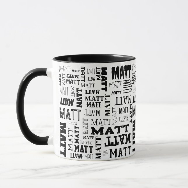 Mug Votre (Court) nom est partout (Gauche)