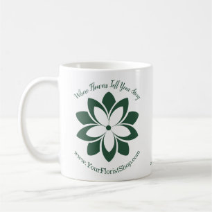 Mug 🌸 votre histoire florale fleuriste promotion de m