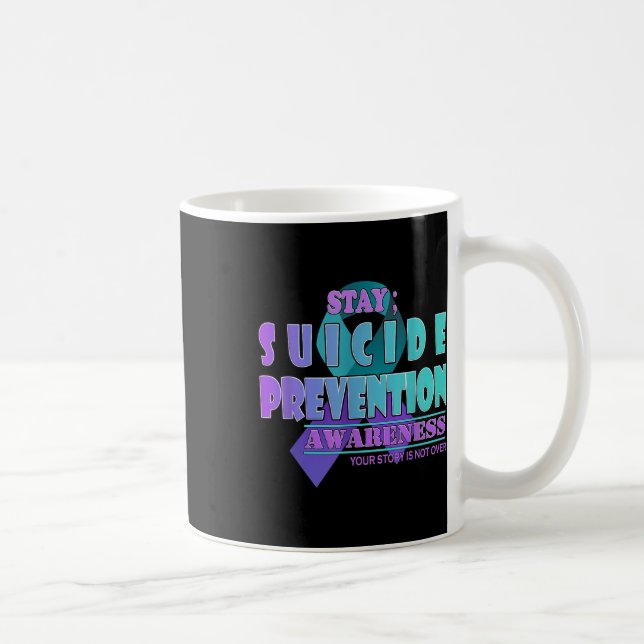 Mug Votre histoire n'est pas terminée Restez Préventio (Droite)