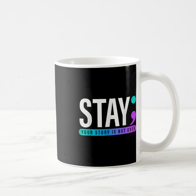 Mug Votre histoire n'est pas terminée Restez Préventio (Droite)
