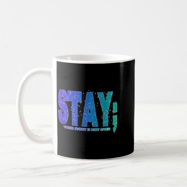 Mug Votre histoire n'est pas terminée Restez vigilants (Gauche)