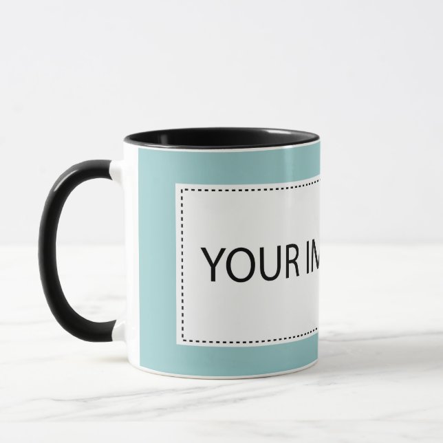 Mug Votre image Ici mère oie modèle (Gauche)