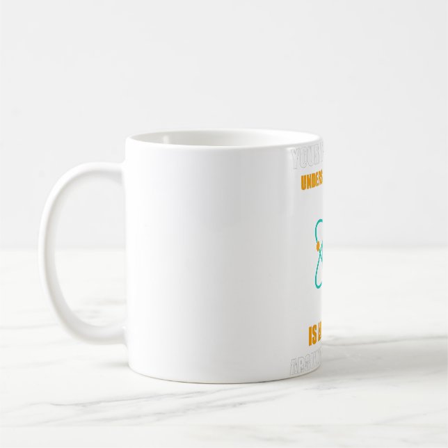 Mug Votre incapacité à comprendre la science n'est pas (Gauche)