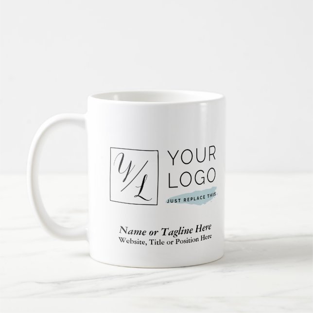 Mug Votre logo d'entreprise et les détails Customisés (Gauche)