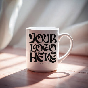 Mug Votre logo et texte simple 2 côtés