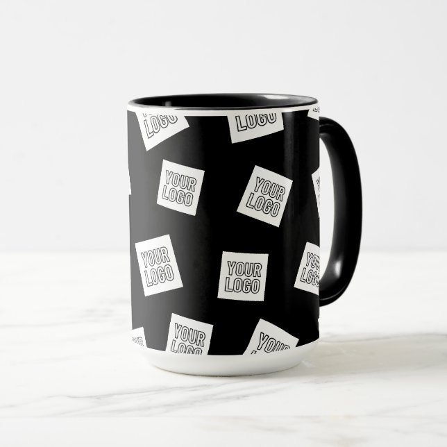 Mug Votre logo, photo ou autre image | Placement aléat (Devant droit)
