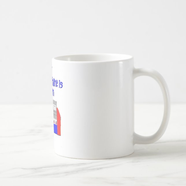 Mug Votre machine vers le bas (Droite)