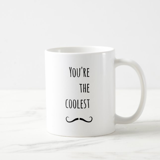 Mug Votre Moustache la plus froide (Droite)