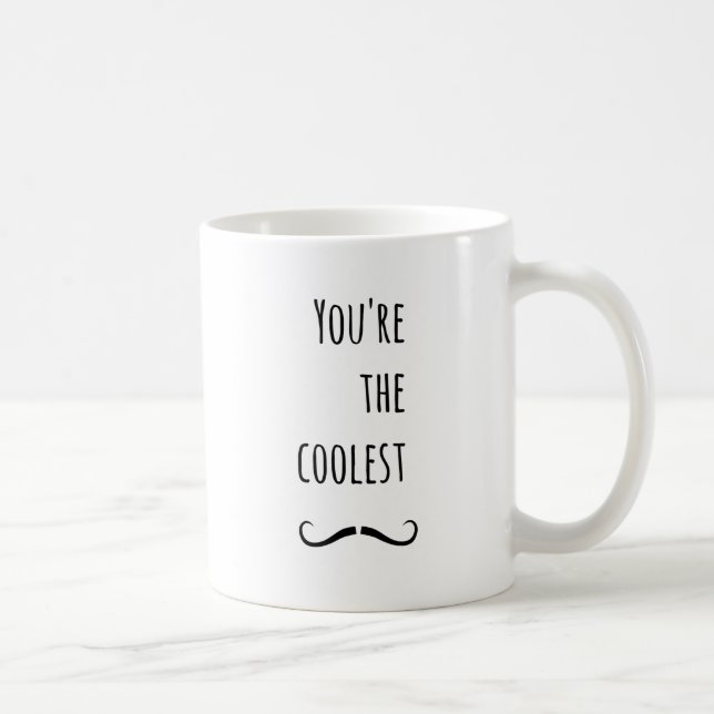 Mug Votre Moustache la plus froide (Droite)