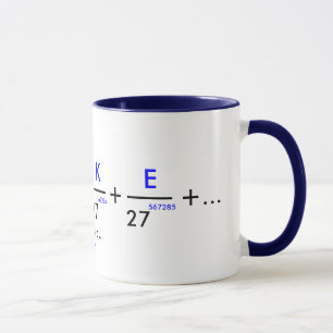 Mug Votre nom dans pi - personnalisable !