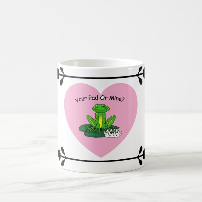 Mug Votre Pad ou le mien ? Saint-Valentin (Centre)