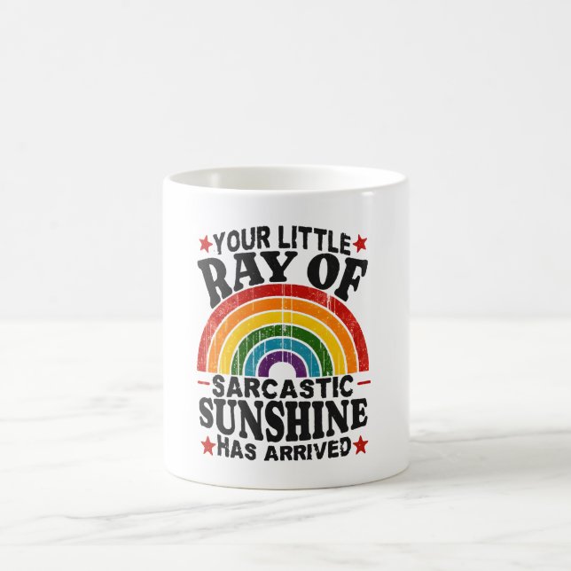 Mug Votre petit rayon de soleil sarcastique (Centre)