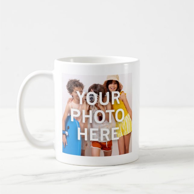 Mug Votre photo ici (Gauche)