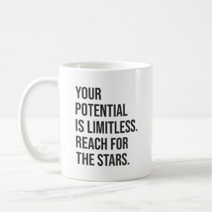 Mug Votre Potentiel Est Limité - Motivationnel