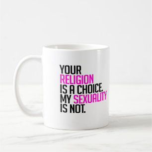Mug Votre religion est un choix