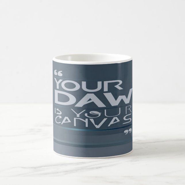 Mug Votre station de travail audio est votre toile opt (Centre)