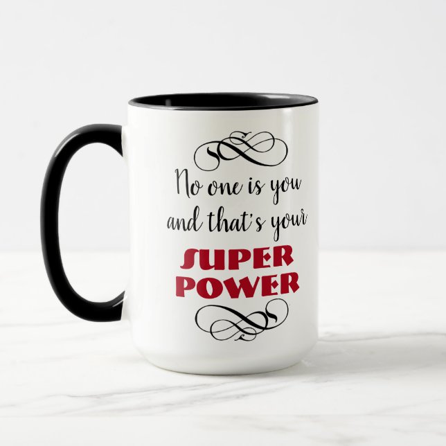 Mug Votre super puissance (Gauche)